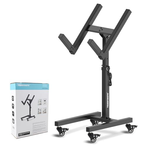 Vondynote Guitar Amp Stand with Wheels Adjustable Combo Amp Stand Tilt Back | Mobile Amplifier Stands, Stage Guitar Amp Holder, For Amps, Speaker Cabinet Stands, Combo Stands