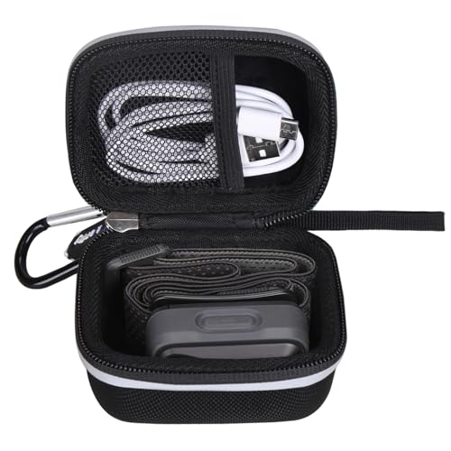 Case for Blukar/GearLight/Lepro/Lighting Ever/Eveready LED Rechargeable Headlamps - Hard Protective Travel Carrying Bag, Case Only (Black)