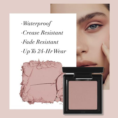 UCANBE Dusty Rose Pink Single Eyeshadow Palette, Neutral Mauve-Pink Matte Mini Eye Shadow Powder, Highly Pigmented Professional Long-Lasting Waterproof Makeup Pallet - color: 22 Dusty Rose Pink