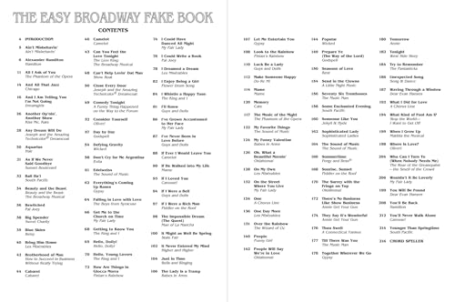 The Easy Broadway Fake Book: Over 100 Songs in the Key of C | Piano Sheet Music Songbook for C Instruments | 2nd Edition with Melody Lyrics Simplified Chords | Broadway Musical Collection