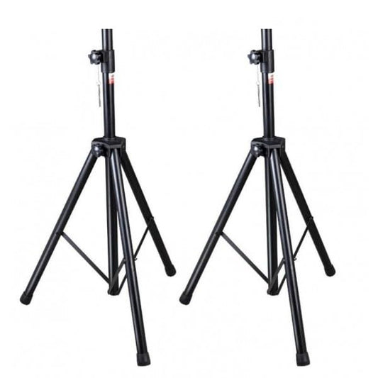 MUSYSIC MU‑S1 Heavy Duty Tripod Speaker Stands – Pair of PA Speaker Stands | 200 lb Capacity, 41–76 Inch Height, 35mm (1 3/8”) Mount, Lightweight & Durable, Professional DJ/PA Use