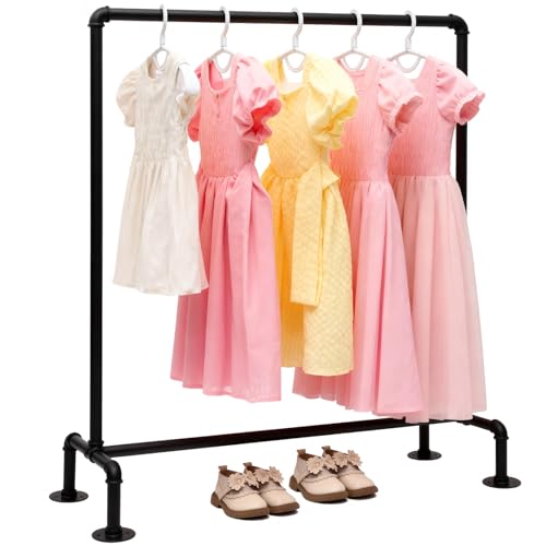 Kids Pipes Dress up Clothing Rack, Kids Clothes Rack, Child Garment Rack