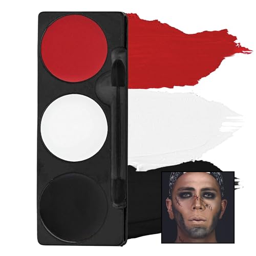 Mehron Makeup Tri-Color Halloween Makeup Palette - PIRATE - color: Multi-colored