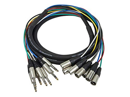 Monoprice Stage And Studio Patch Cable, 10ft (601297) - size: 10 feet, style: Music