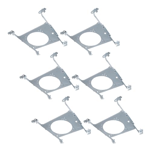 HALO HL6RSMF Mounting Frame, Silver, 6PK
