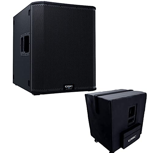 QSC KS118 Active 18" Subwoofer Bundle KS118-CVR Padded Cover