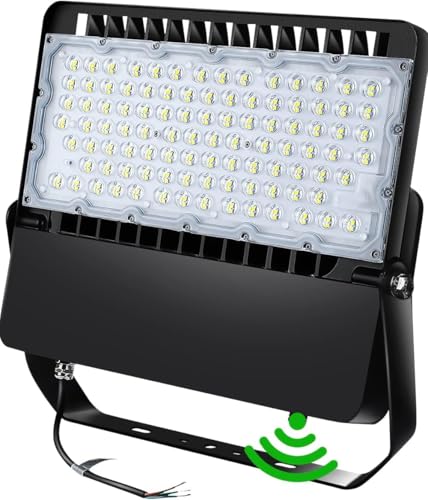 ledmo LED Flood Light Outdoor 240 Watt, Floodlights with Dusk to Dawn | Photocell High Output 36000 Lumen, Commercial Grade Lighting Fixture for Large Stadium,Yard, 5000K Daylight, IP65 Waterproof - size: Standard-Photocell