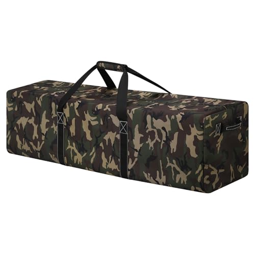 52 Inch Large Duffle Bag Travel Camping, 180L Capacity, Camo - color: Camo, size: 52x14.5x14.5 inch