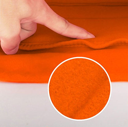 Koolertron Shockproof Camera Photo Bag for SLR TLR Camera Insert Partition Padded Case,Can be Put Directly Into the SLR Camera Bag With Freely Adjustable Compartment - color: Orange