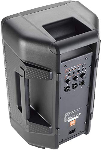 JBL Professional IRX108BT Powered PA Speaker, Portable Loudspeaker with Bluetooth, 8 Inch Woofer, 1300 Watt, Mobile DJ, Musicians, Small Venues, Ceremonies and Sports Events, Black - size: 8", style: Two Way Speakers