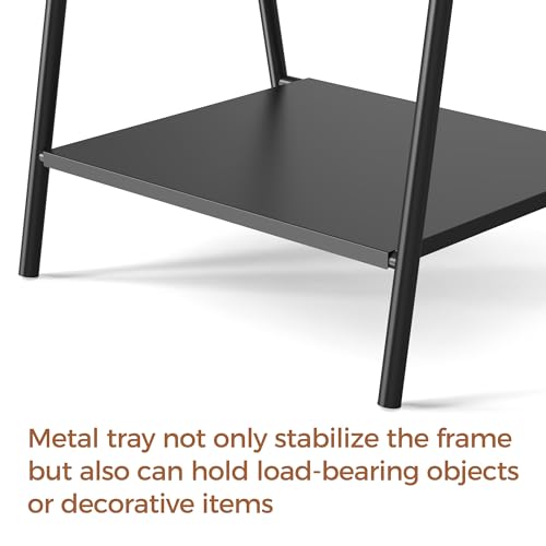 SELEAD Metal A-Frame Chalkboard No Assembly Required, 21"x44” Sandwich Sign | Premium Minimal Matte Black Frame Outdoor Indoor Swinging Sidewalk Board Pizarra for Business or Personal Display - size: 21"W x 44"H