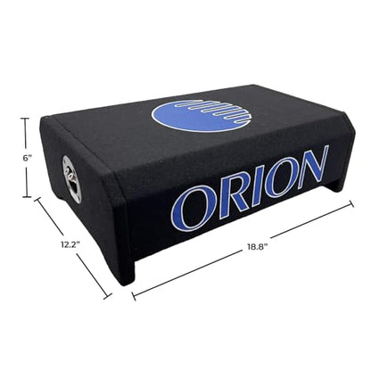 ORION CDF10 Cobalt 10" Passive Down-Firing Subwoofer Enclosure, 1200W Max | 1200W Max, 400W RMS, Down-Firing, Shallow Mount, Slim Sealed, Air-Tight - style: 10 Inch - 1200 Watts Passive