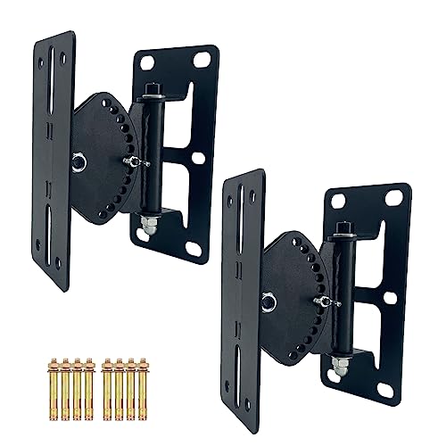 Speaker Wall Mount, Swivel and Tilt, All Metal, 2 Packs - style: Speaker Wall Mounts-MY-23