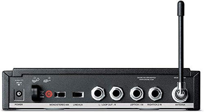 Shure PSM300 P3TRA215TWP Pro Wireless In-Ear Personal Monitor System with SE215-CL Earphones, Twinpack - J13 Band - size: Twinpack, style: J13 Band (566-590 MHz)