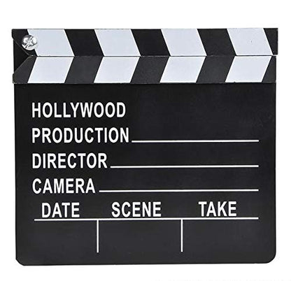 Rhode Island Novelty 7 Inch x 8 Inch Hollywood Movie Clapboard, One Per Order - size: 1 Count (Pack of 1)