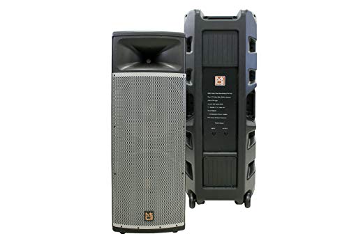MR DJ Professional PRO215S 15” 2-Way Full-Range Passive DJ PA Multipurpose Live Sound Loudspeaker