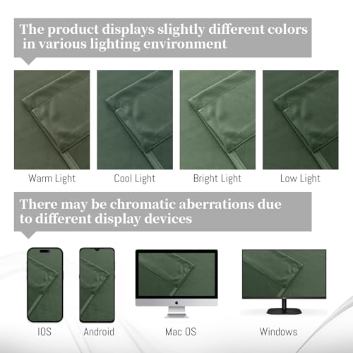 Yakamok Sage Green Room Darkening Velvet Curtains 96 Inch Living Room | Luxury soft velvet, 2 panels 52x96 inch,bedroom study, window drapes rod pocket,light blocking,Thermal Insulated - color: Sage Green, size: 52"W x 96"L (Pack of 2)