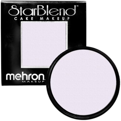 Mehron Makeup StarBlend - ALABASTER, Wet/Dry Pressed Powder Foundation - color: Alabaster, size: 2 Ounce (Pack of 1)