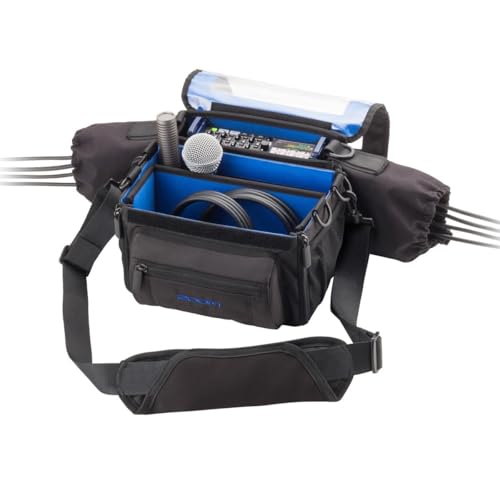 Zoom PCF-8n Production Case for F8n, F8, F4, Multiple Compartments and Pockets, Access to Inputs and Outputs, Protective Screen to Protect From Rain and Dust - size: 6.30