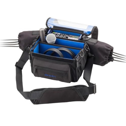 Zoom PCF-8n Production Case for F8n, F8, F4, Multiple Compartments and Pockets, Access to Inputs and Outputs, Protective Screen to Protect From Rain and Dust - size: 6.30