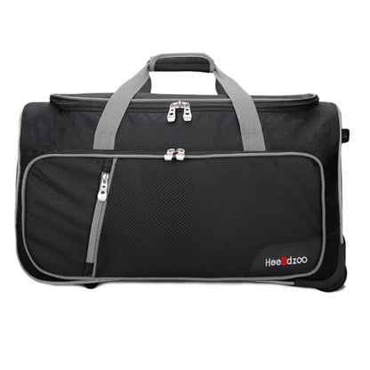 Dance Bag With Garment Rack,23inch Dance Competition Garment Bags with Clothes rack,Suitcase,Rolling duffle For Travel, Wheeled Drop-Bottom Upright Luggage Closet Suitcase (Grey - color: 23inc-Grey D