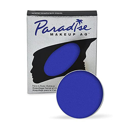 Mehron Makeup Paradise AQ Refill (.25 ounce) (Dark Blue) - color: Dark Blue, size: 0.25 Ounce
