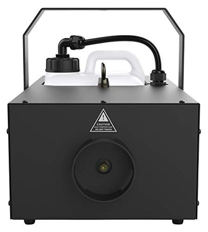 Audiosavings Bundle: Hurricane 2000 Professional DMX Fog Machine w/Built-In Timer Bundle with Rockville ROCKFORCE 192-Channel DMX Lighting Controller + MIDI + 25' 3-Pin DMX Lighting Cable (3 Items)