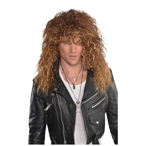 Blonde Glam Rock Wig for Adult - Pack of 1, Show-Stopping Accessory, Perfect for Halloween & Themed Parties
