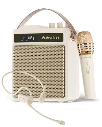 Avantree VoxAmp Duo - Portable Wireless Voice Amplifier Microphone