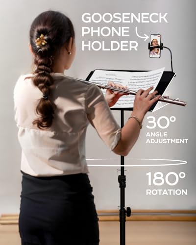 Projector Stand Tripod, Tall Floor Stand, Adjustable Height 27" to 62"