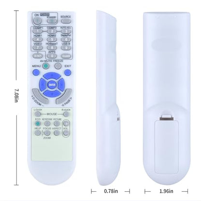 RD-472E New Replaced Remote Control fit for NEC Projector P502H P452H P502W P452W P554U P474U P554W P474W P604X P603X NP-P603X NP-P502H NP-P452H NP-P502W NP-P554U NP-P474U NP-P554W NP-P474W
