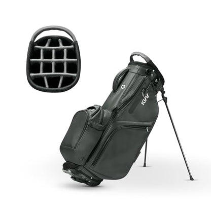 KVV 14-Way Golf Stand Bag, Lightweight Hybrid Golf Bag with Multiple Pockets, Dual Straps & Rain Cover, Premium Golf Bag for Men & Women