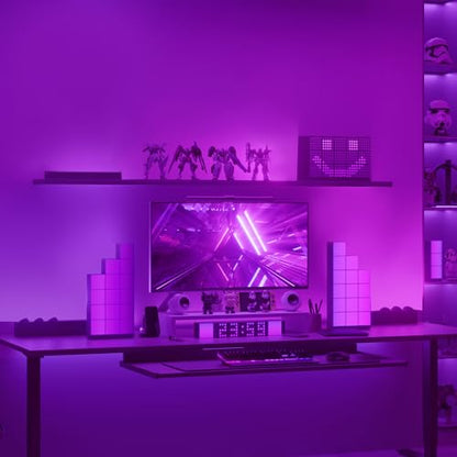 3 Pcs Black Light Bar, 12W 1ft USB Blacklight Strip Light for Glow Party, Magnetic Black Light Strip Tube, Portable LED Black Light for Fluorescent Tapestry Poster Body Paint Christmas Cabinet
