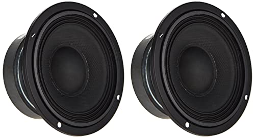 Eminence American Standard Alpha-4-8 (Pair) 4" Pro Audio Speakers, 55 Watts at 8 Ohms - size: 8 Ohm