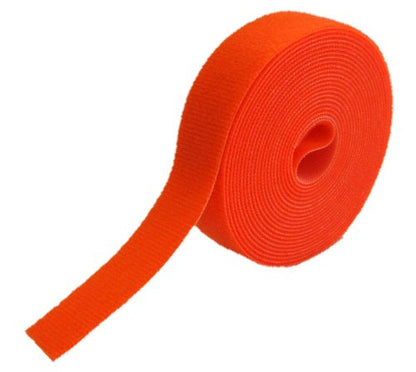 Rip-Tie WrapStrap 1/2" x 15 Feet Roll (Orange) - color: Orange