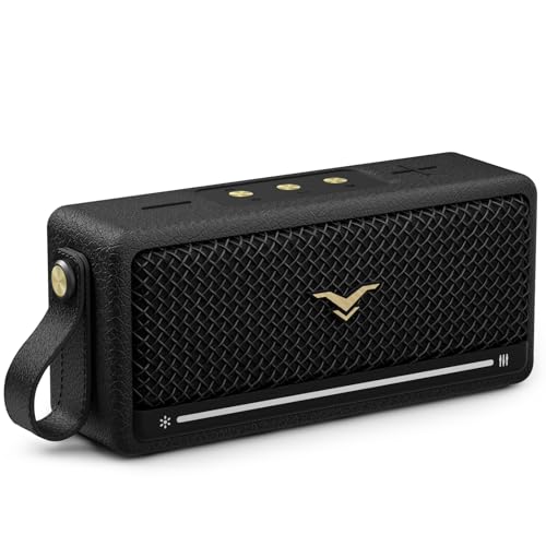 Portable Bluetooth Speakers 40W, IP67 Waterproof Wireless Rugged Speaker with Active Extra Bass, AUX/USB Input, Bluetooth 5.3, Dual Pairing, 12H Playtime for Outdoor, Beach, Travel, Home & Garage