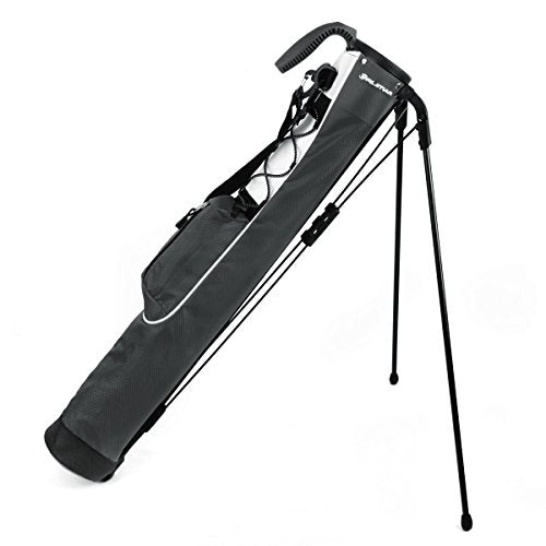 Orlimar Pitch ‘N Putt Lightweight Golf Stand Bag for Men & Women - color: Slate Grey
