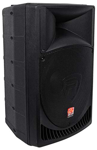 Rockville RPG15 15" 1000W Powered DJ PA Speaker Pair with RBG18S Subwoofer | 1000W Peak / 250W RMS Each, 35Hz-20kHz, Class A/B, RBG18S 18" 2000W Powered Subwoofer, DSP, Limiter, 3-Items