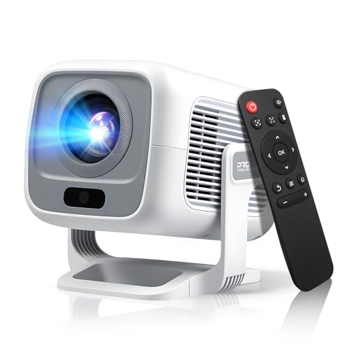Smart Mini Projector with Android 11, WiFi 6 and Bluetooth 5.4, Native 1080P Full HD, Auto Focus, Auto Keystone Correction, Portable Home Theater for Movies, Streaming and Gaming - color: X3