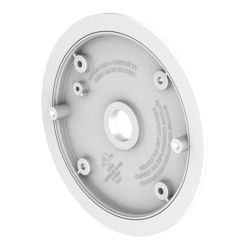 HALO Outdoor TGS5S series floodlight Mounting bracket for surface mount junction box- White - color: White