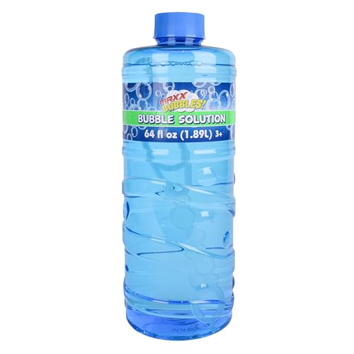 Sunny Days Entertainment Bubble Solution 64 oz - Non-Toxic - 3+ Years - style: Bubble Solution Refill with Wand 64oz