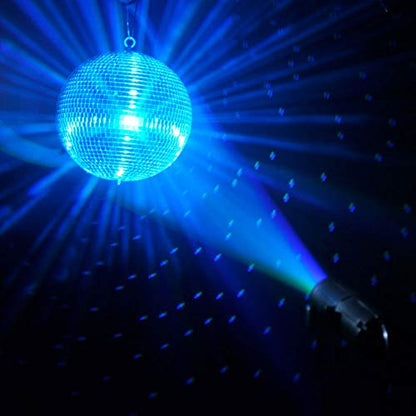 ADJ Products PINSPOT LED Quad DMX 8 WATT Quad Color | Vivid hue mixing, standalone or DJ console control modes, compact housing, crisp narrow beam for disco and mirror balls