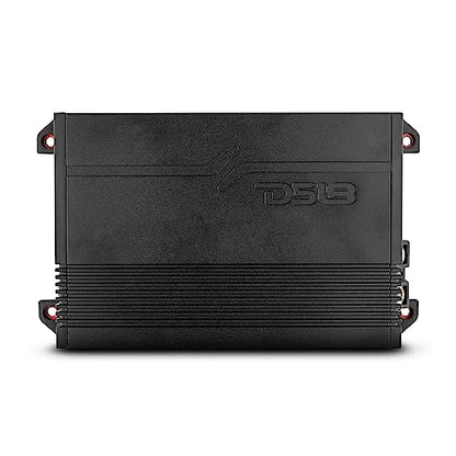 DS18 G700.2D Full-Range Class D 2-Channel Amplifier 700 Watts Max Power 2 Ohm Stable, Bridgeable at 4 Ohm - Low/High Level Inputs - Small and Powerful Car Amplifier for Stereo Sound Systems - style: 700 Watts 2-Channel