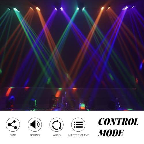 8x15W Spider Moving Head Light LED 6x15W Mini Bee Eye Moving Head DJ Light, 90W LED RGBW Stage Light