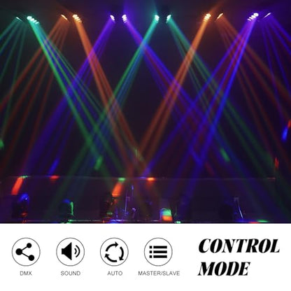 8x15W Spider Moving Head Light LED 6x15W Mini Bee Eye Moving Head DJ Light, 90W LED RGBW Stage Light