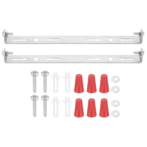 PATIKIL 180mm (7.1") Universal Light Fixture Mounting Bracket Kit, 2 Set Light Crossbar Ceiling Light Plate with Screw for Wall Lights Ceiling Lighting Pendant Chandelier - size: 180mm (7.1")