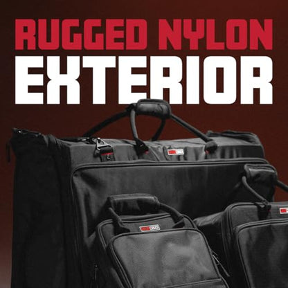Gator Cases 15.5 x 15 x 5.5" Padded Mixer Carry Bag (G-MIXERBAG-1515) | Fits Compact Medium Format Mixers, Dual Layer Padding, Organized Cable Storage, Adjustable Removable Shoulder Strap - size: 15.5"x 15"x 5.5.", style: Medium Format