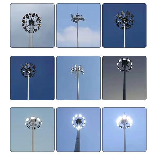 240W LED Stadium Flood Lights Outdoor 36000LM Super Bright | Yoke Wall Mount with Adjustable Bracket Parking Lot Floodlights 5000K 100V-277V Commercial IP65 Waterproof Black Arena Lamp - size: Large/240-1