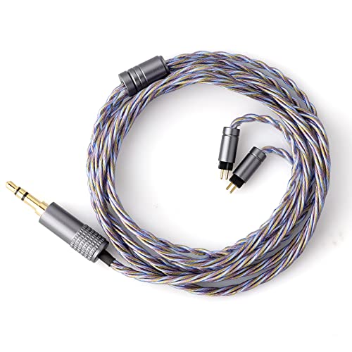 Linsoul Tripowin Zoe 4-Core Hybrid Litz IEM Upgrade Replacement IEM Cable - size: 2pin, style: 3.5mm