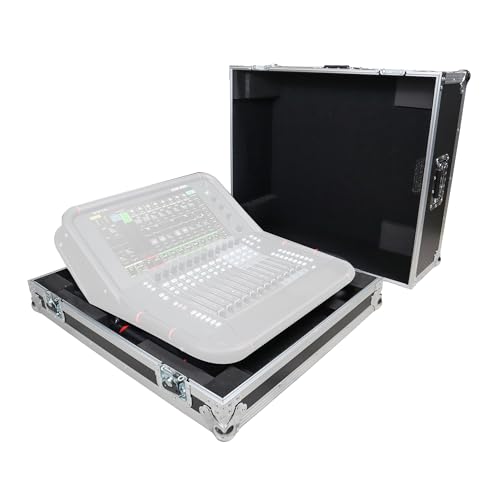 ProX XS-AHAVANTIS SOLO W Fits Allen & Heath AVANTIS SOLO Digital Mixer Console Flight Case w Low Profile Wheels